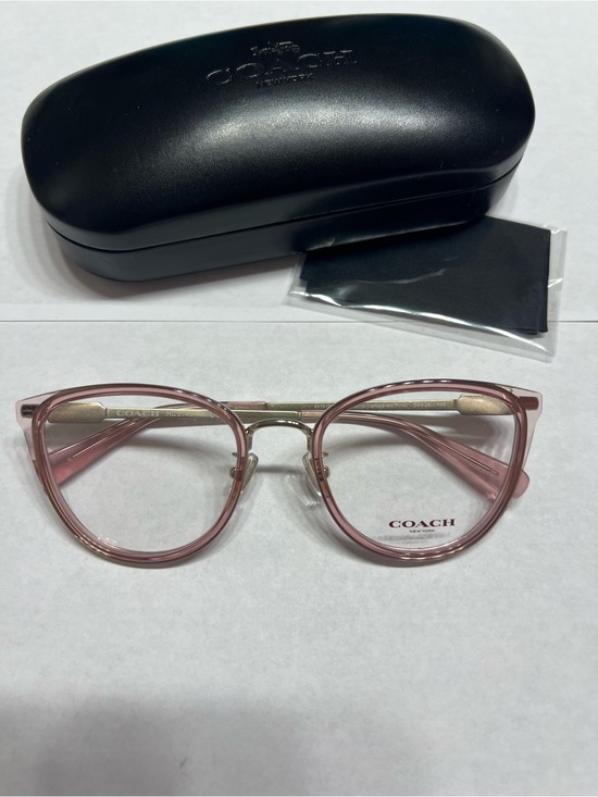Coach Accessories - COACH HC 5146 Pink Metal-Acetate Cat-Eye Eyeglasses